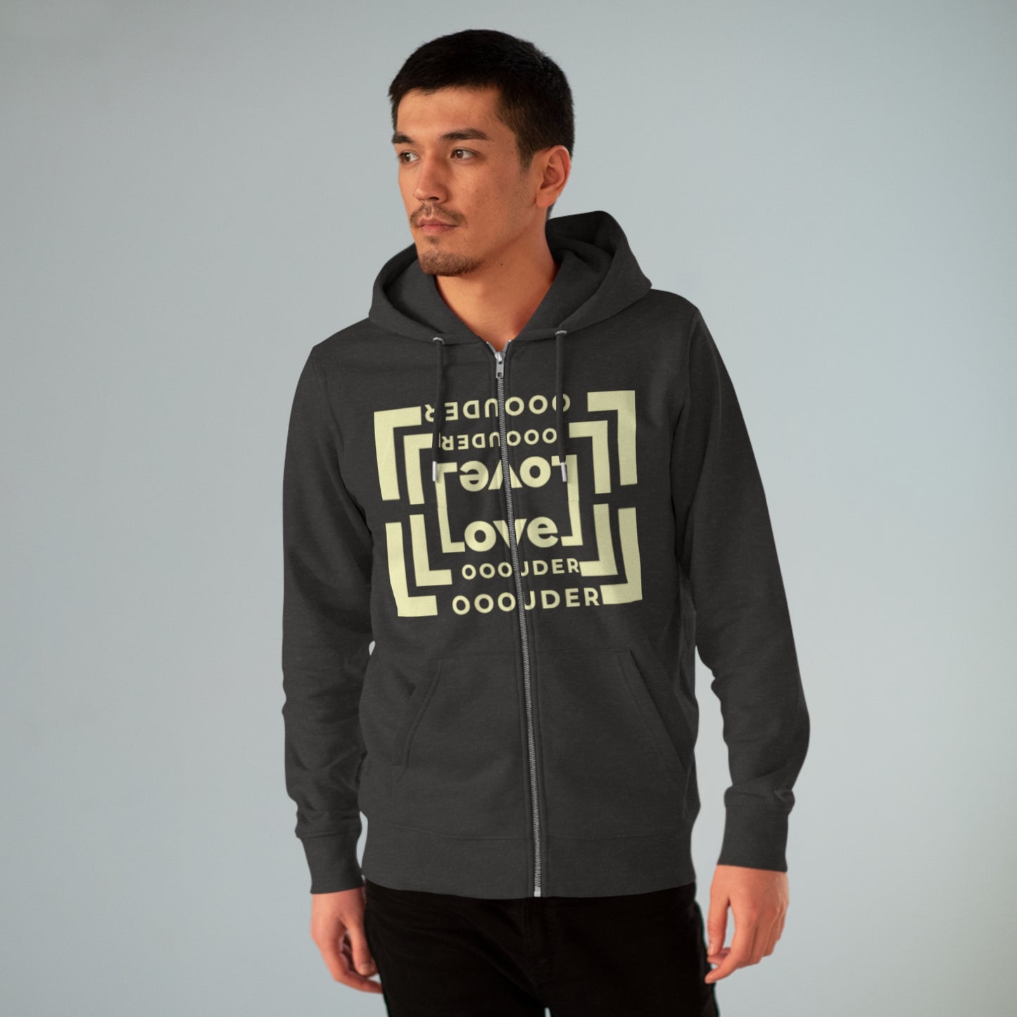 LOVELOUDER &Louder Men's Cultivator Zip Hoodie