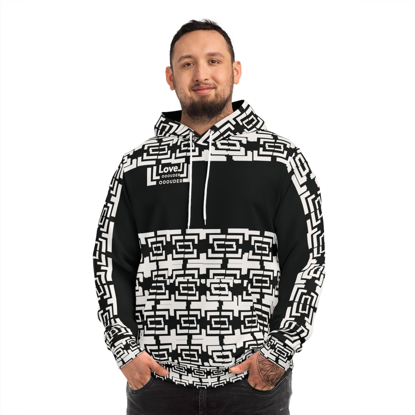 LL &Louder APO Fashion Hoodie (White)