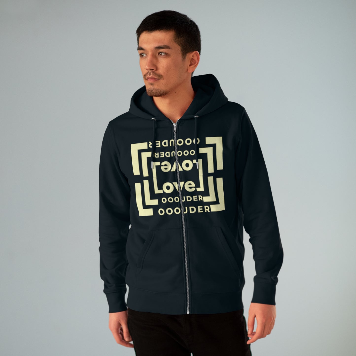 LOVELOUDER &Louder Men's Cultivator Zip Hoodie